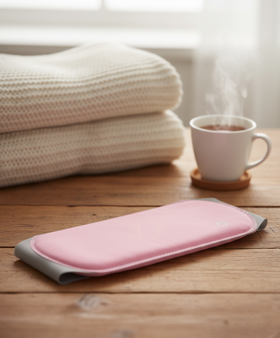 Cinturón térmico para dolores menstruales y cólicos